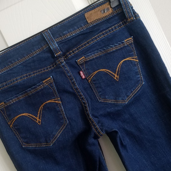 Levi's 25 Actual 26.5-27" Waist Cropped Jeans - Picture 2 of 4